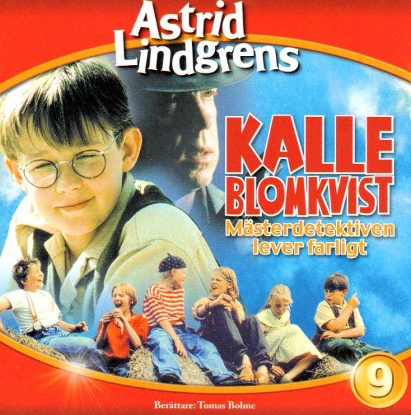 Kalle Blomkvist - Mästerdetektiven lever farligt - Astrid Lindgren CD Swedisch